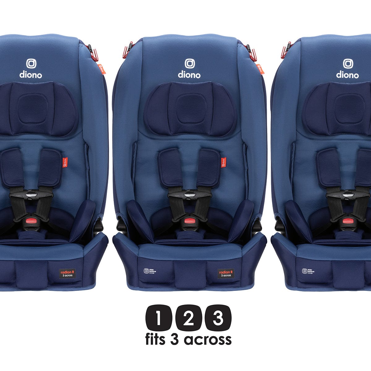 Diono Radian 3R Narrow All-in-One Convertible Car Seat - Blue Surge - 50641-DIONO
