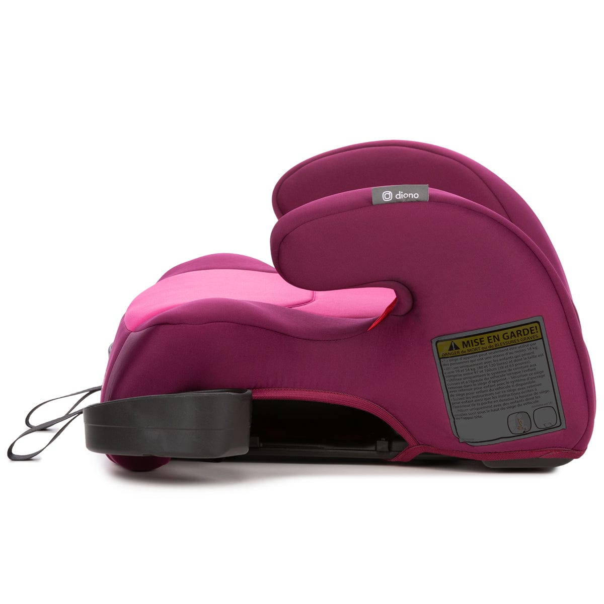 Diono Solana 2 Backless Belt Positioning Booster Car Seat - Pink - 32102