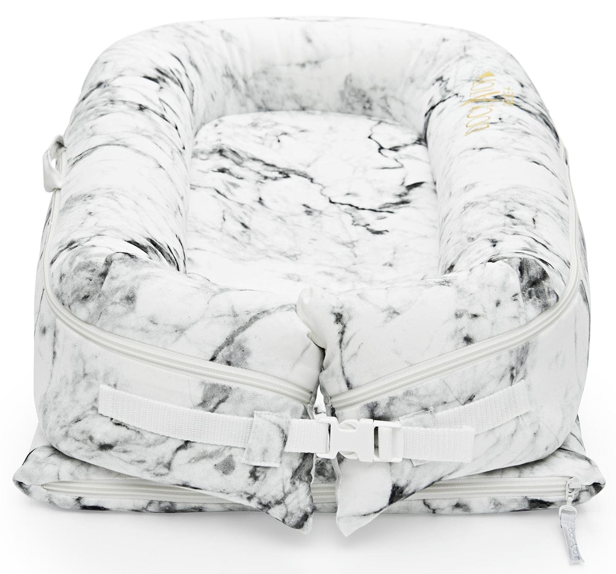 DockATot Deluxe+ Dock Cover - Carrara Marble