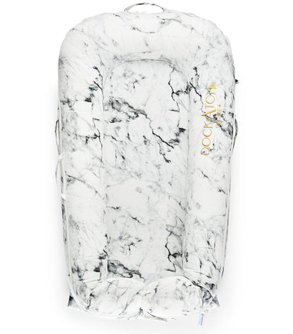 DockATot Deluxe+ Dock Cover - Carrara Marble - 20322-DOCK
