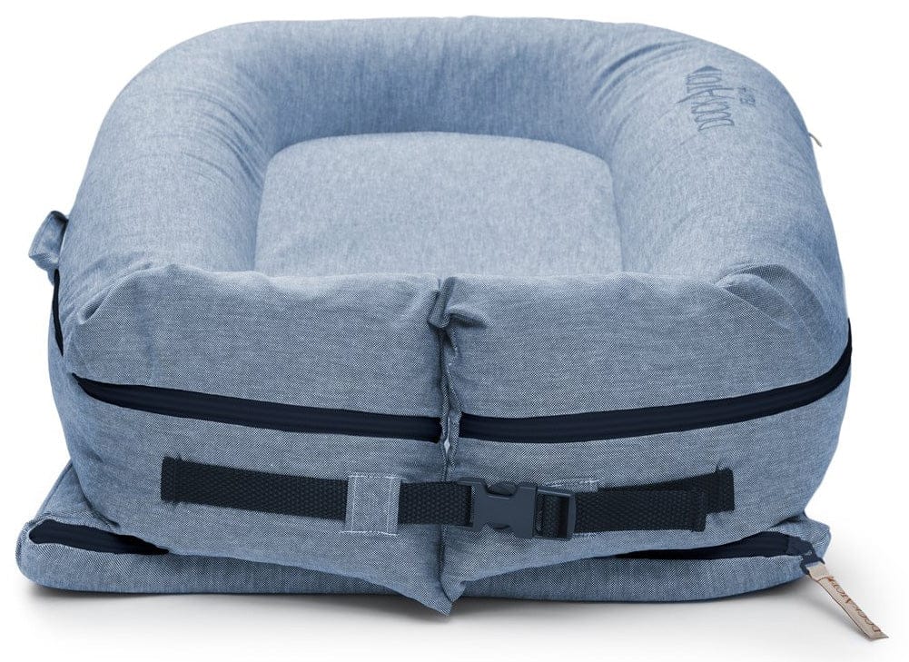 DockATot Deluxe+ Cover - Indigo Chambray