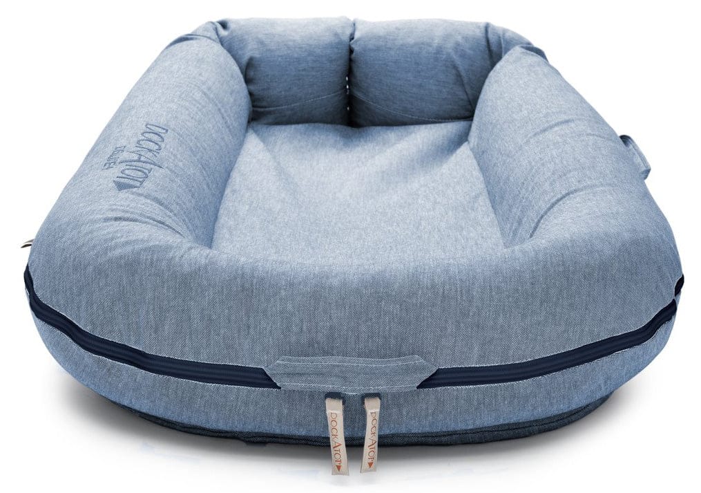 DockATot Deluxe+ Cover - Indigo Chambray