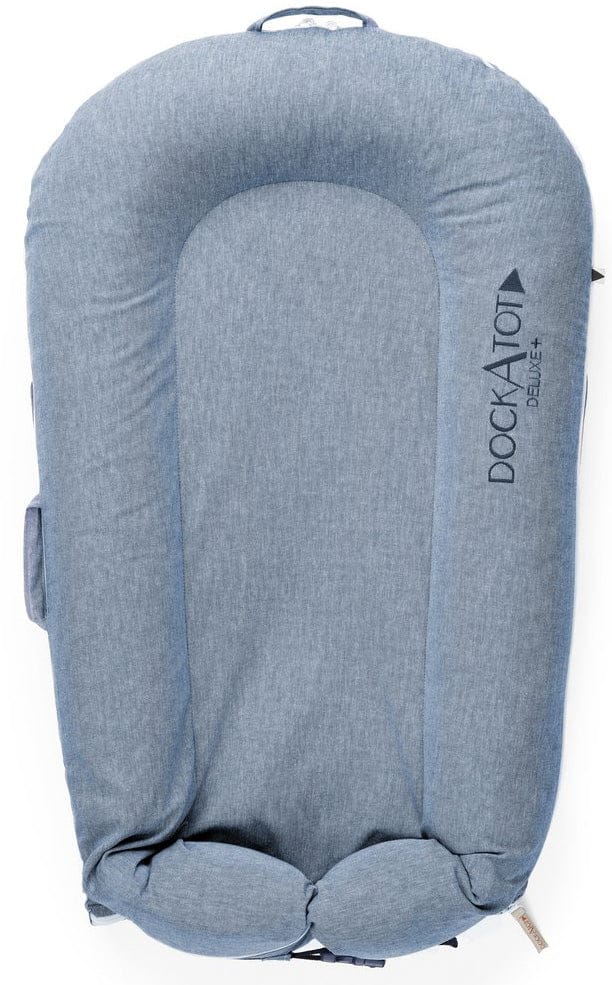 DockATot Deluxe+ Cover - Indigo Chambray