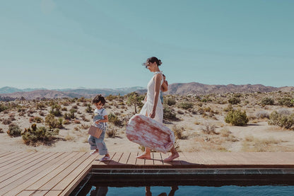 DockATot Deluxe+ Dock Infant Lounger - Ginger Shibori