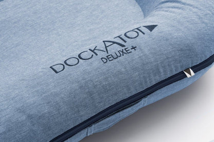 DockATot Deluxe+ Dock Infant Lounger - Indigo Chambray