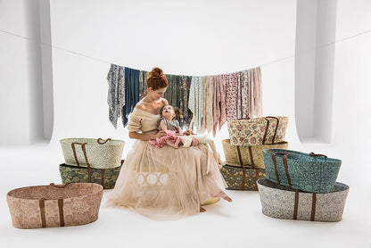 DockATot Dream Weaver Moses Basket - Pink & Rose - 72067