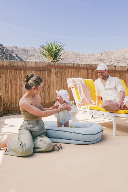 DockATot Grand Dock Toddler Lounger - Marine Chambray