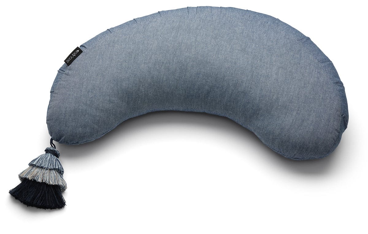 DockATot La Maman Wedge Nursing Pillow - Indigo Chambray