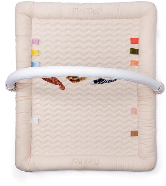 DockATot Mini Mat - Sand Chambray - 105103-DOCK