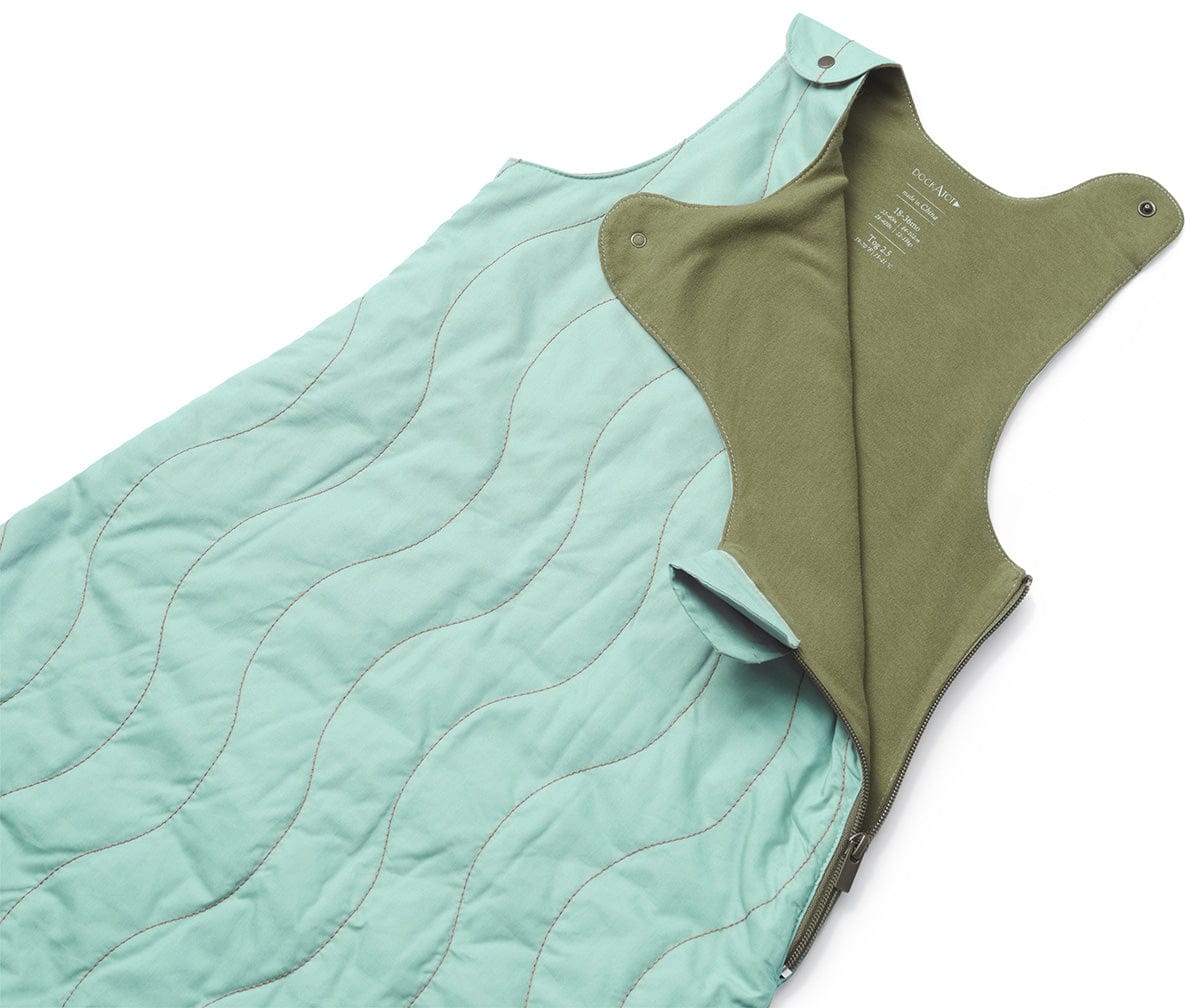 DockATot Sleep Romper, 18-36 months, TOG 2.5 - Blue Surf - 616121-1836T2