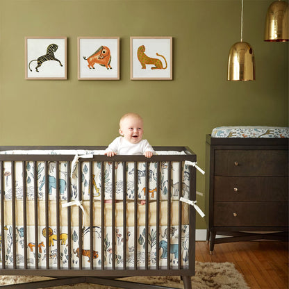 DwellStudio Safari Crib Bumper - B521-116-00