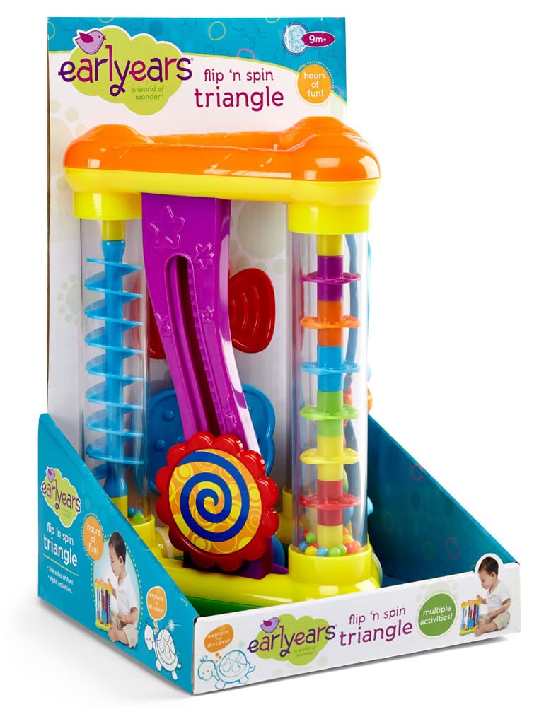 Early Years Flip 'n Spin Triangle