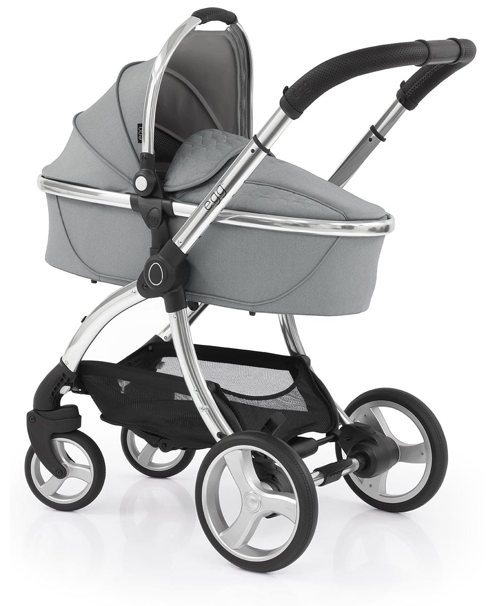 egg Strollers egg2 Carry Cot - Monument Grey - E2CCMG