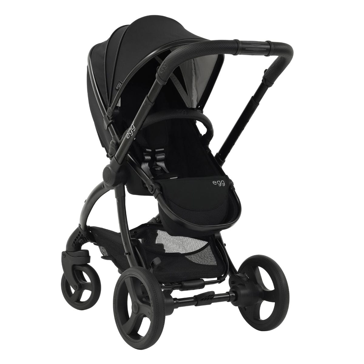 egg Strollers egg2 Double Stroller Bundle - Monument Grey - E2STMG-E2TAMG-E2TAAD