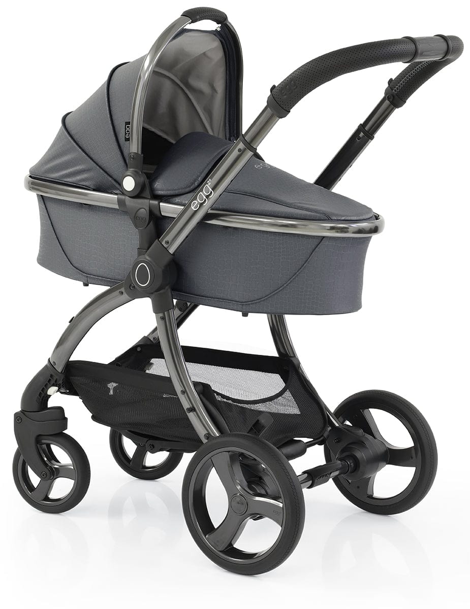 egg Strollers egg2 Stroller & Carry Cot Bundle - Jurassic Grey - E2STJG-E2CCJG