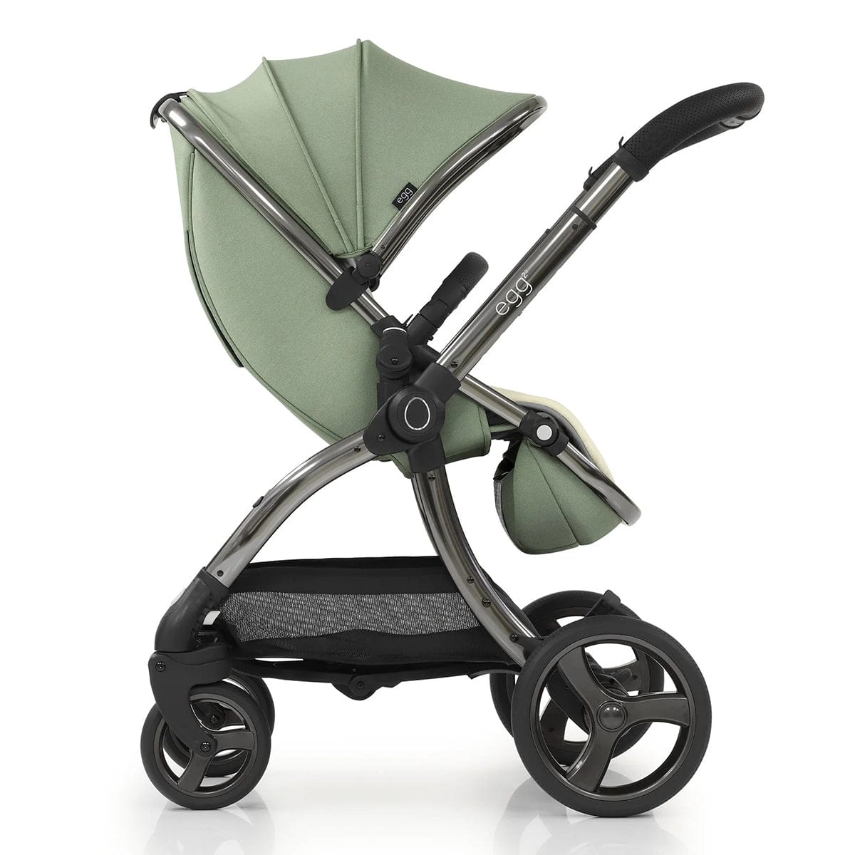 egg Strollers egg2 Stroller & Carry Cot Bundle - Seagrass - E2STSE-E2CCSE