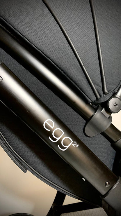 egg Strollers egg2 Single Stroller - Just Black - E2STJB