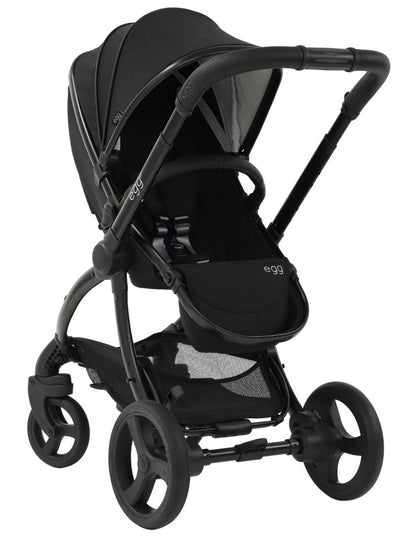 egg Strollers egg2 Single Stroller - Just Black - E2STJB