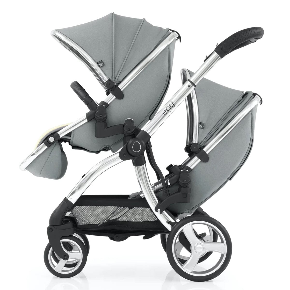 egg Strollers egg2 Tandem Seat - Monument Grey - E2TAMG