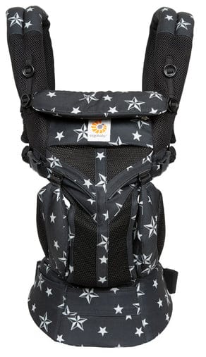 Ergobaby Omni 360 Cool Air Mesh Baby Carrier - Black Stars - BCS360PBKSTR