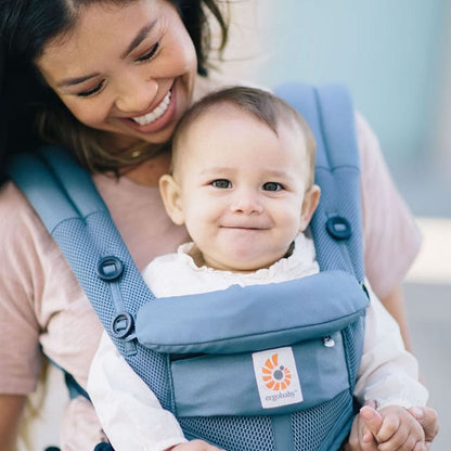 Ergobaby Omni 360 Cool Air Mesh Baby Carrier - Oxford Blue - BCS360POXBLU