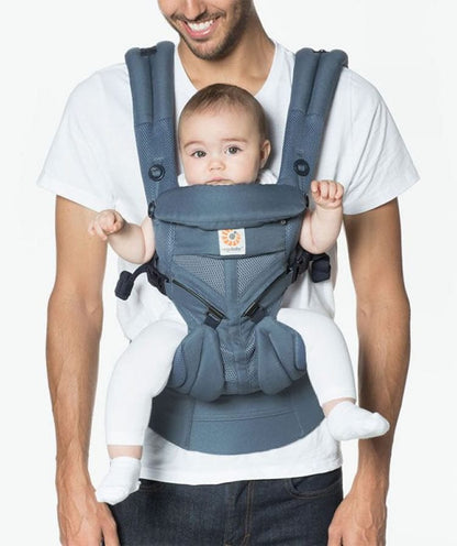 Ergobaby Omni 360 Cool Air Mesh Baby Carrier - Oxford Blue - BCS360POXBLU