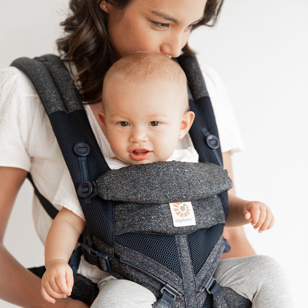 Ergobaby Omni 360 Cool Air Mesh Baby Carrier - Blue Tweed