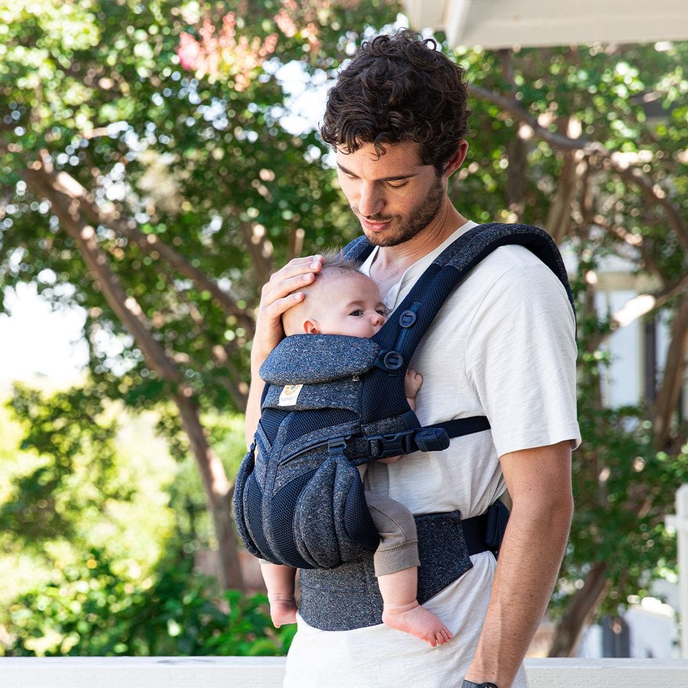 Ergobaby Omni 360 Cool Air Mesh Baby Carrier - Blue Tweed