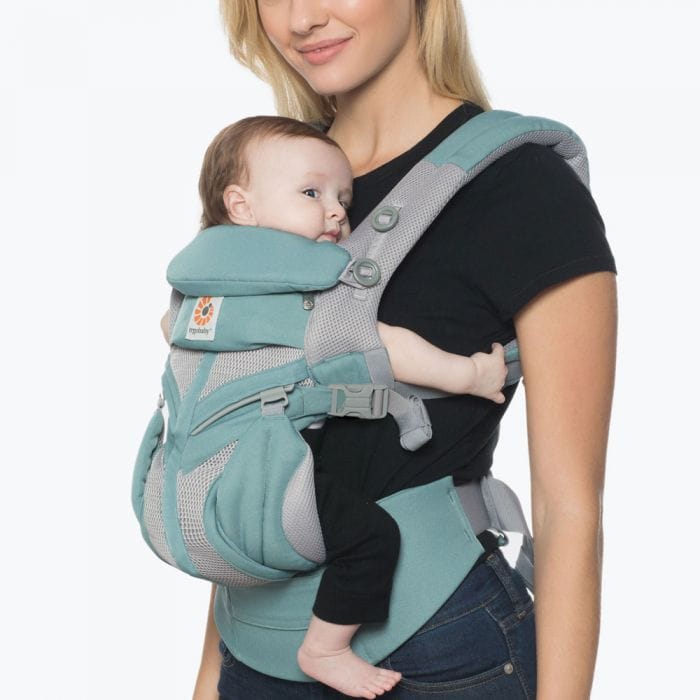 Ergobaby Omni 360 Cool Air Mesh Baby Carrier - Icy Mint