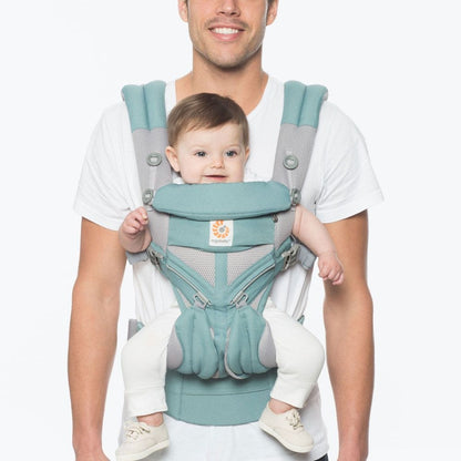 Ergobaby Omni 360 Cool Air Mesh Baby Carrier - Icy Mint