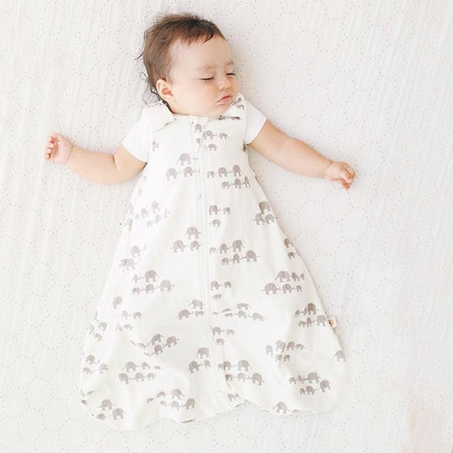 Ergobaby Sleeping Bag, 0-6 Months - Elephant - SLBAELEPH