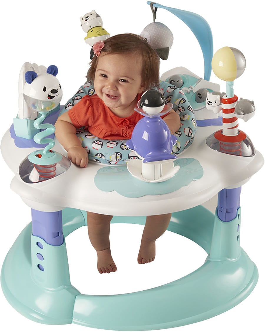 Evenflo ExerSaucer Polar Playground Bouncing Activity Center - 61812117
