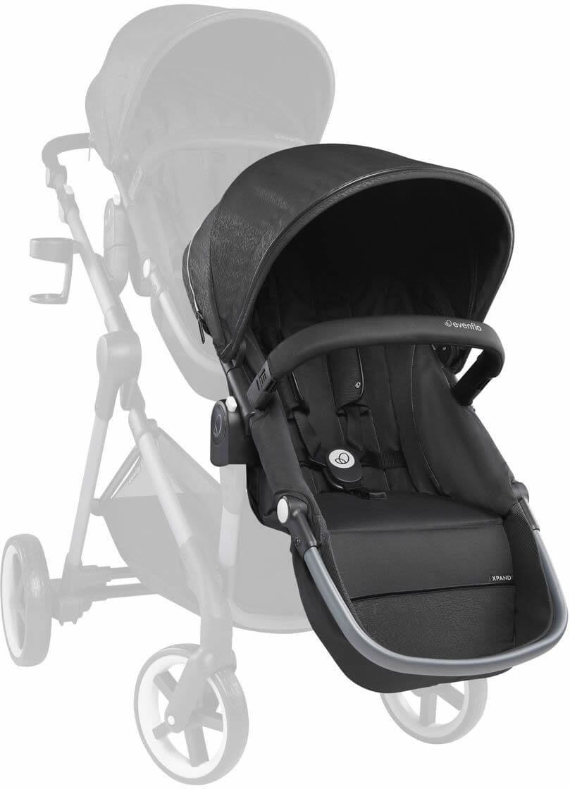 Evenflo GOLD Pivot Xpand Stroller Second Seat - Onyx Black