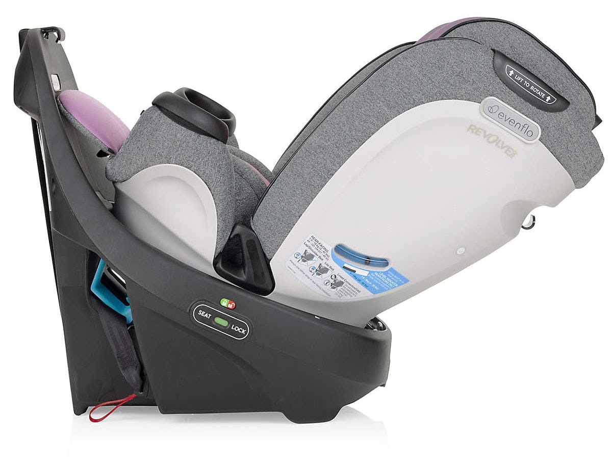 Evenflo GOLD Revolve360 Rotating All-In-One Car Seat - Opal Pink