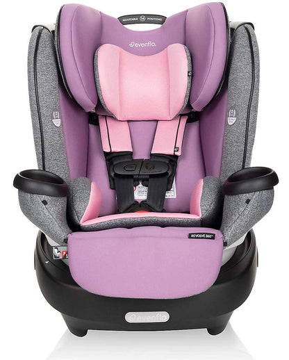 Evenflo GOLD Revolve360 Rotating All-In-One Car Seat - Opal Pink