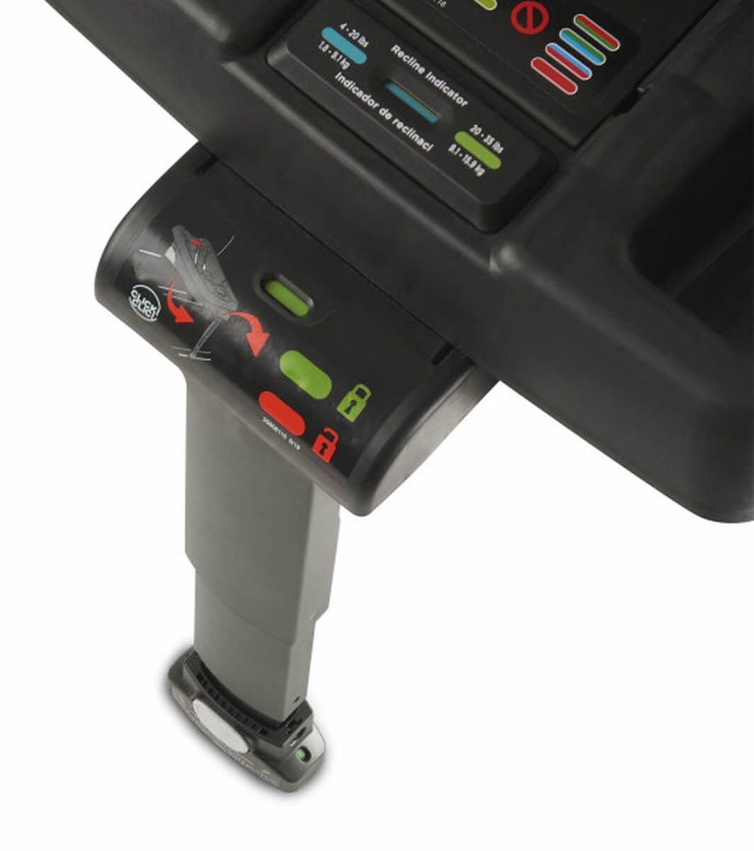 Evenflo GOLD SecureMax Infant Car Seat Base with Load Leg - Black - 6571000