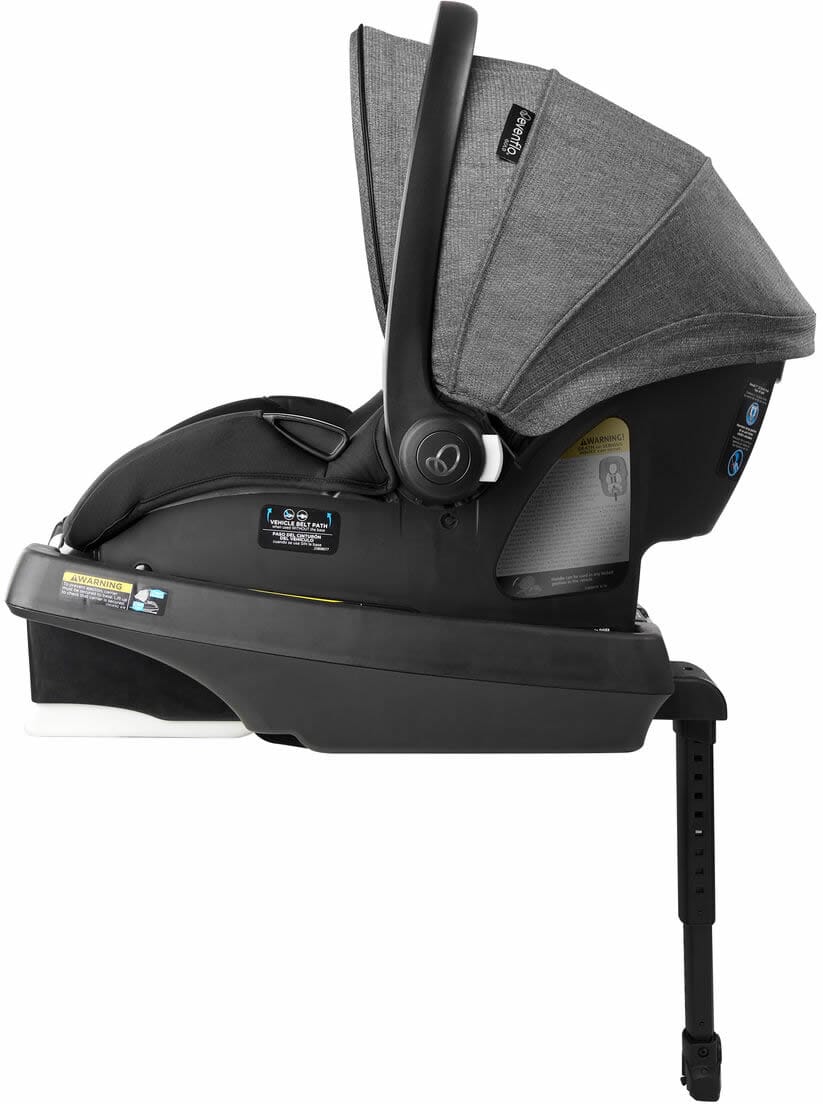 Evenflo GOLD SensorSafe SecureMax Infant Car Seat with SafeZone Load Leg - Moonstone Gray - 30412311