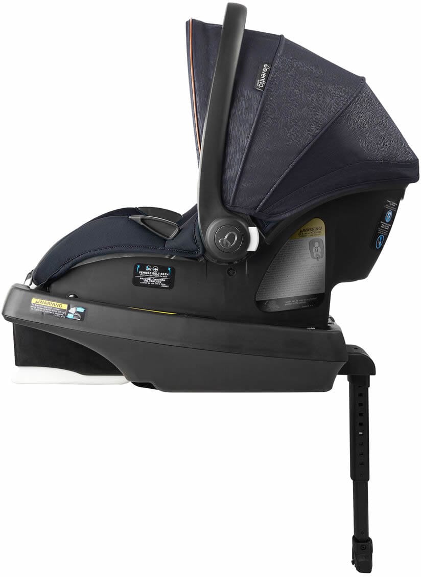 Evenflo GOLD SensorSafe SecureMax Infant Car Seat with SafeZone Load Leg - Sapphire Blue