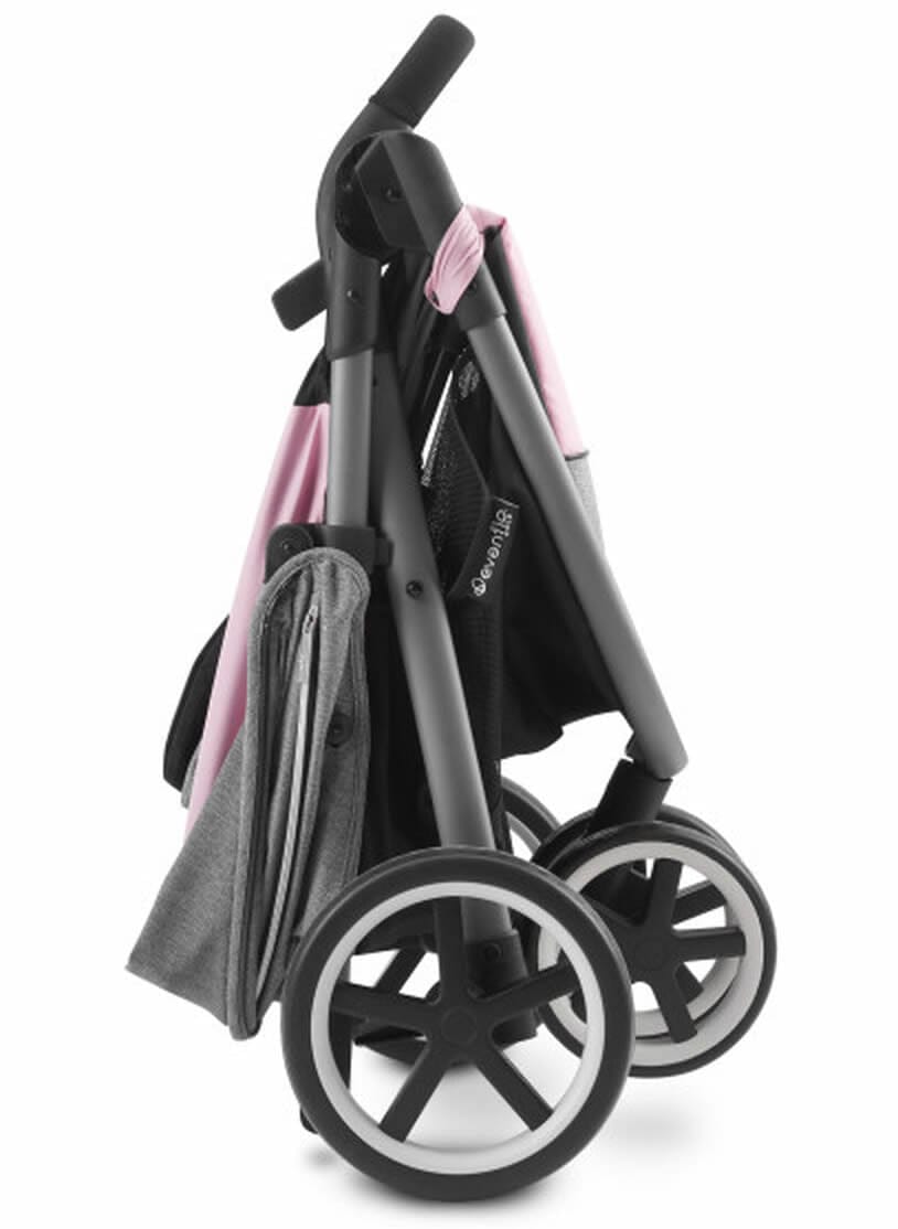 Evenflo GOLD SensorSafe Verge3 Smart Travel System with SecureMax Smart Infant Car Seat - Opal Pink - 53012337