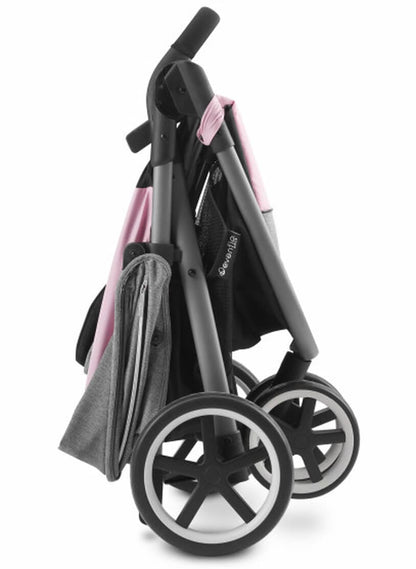 Evenflo GOLD SensorSafe Verge3 Smart Travel System with SecureMax Smart Infant Car Seat - Opal Pink - 53012337