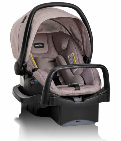 Evenflo Pivot Modular Travel System With SafeMax Infant Car Seat - Sandstone