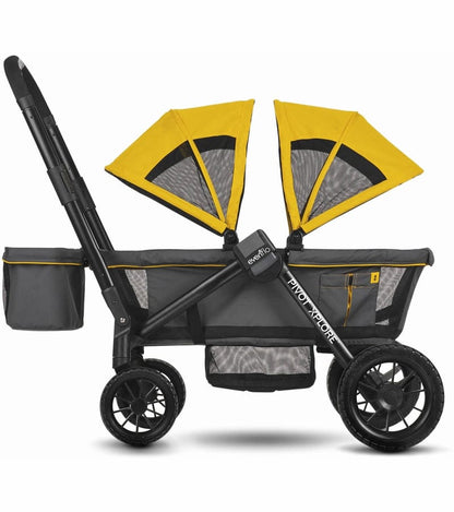 Evenflo Pivot Xplore All-Terrain Stroller Wagon + Second Seat Bundle - Adventurer - 19132343-63012343