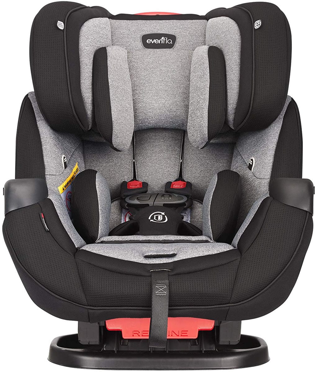 Evenflo Platinum Symphony DLX All-in-One Convertible Car Seat - Ashland Gray - 34612173