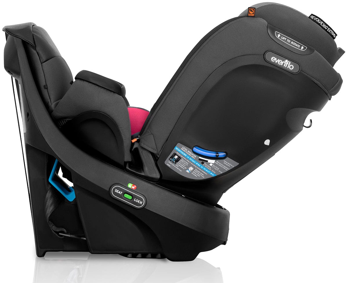 evenflo sonus width Evenflo Revolve360 Extend Rotational All-in-one Convertible Car Seat W – Albee Baby