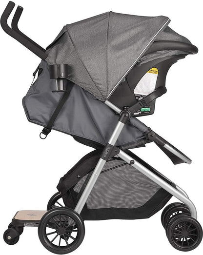 Evenflo Sibby Travel System with LiteMax 35 Infant Car Seat - Highline Gray - 56232216