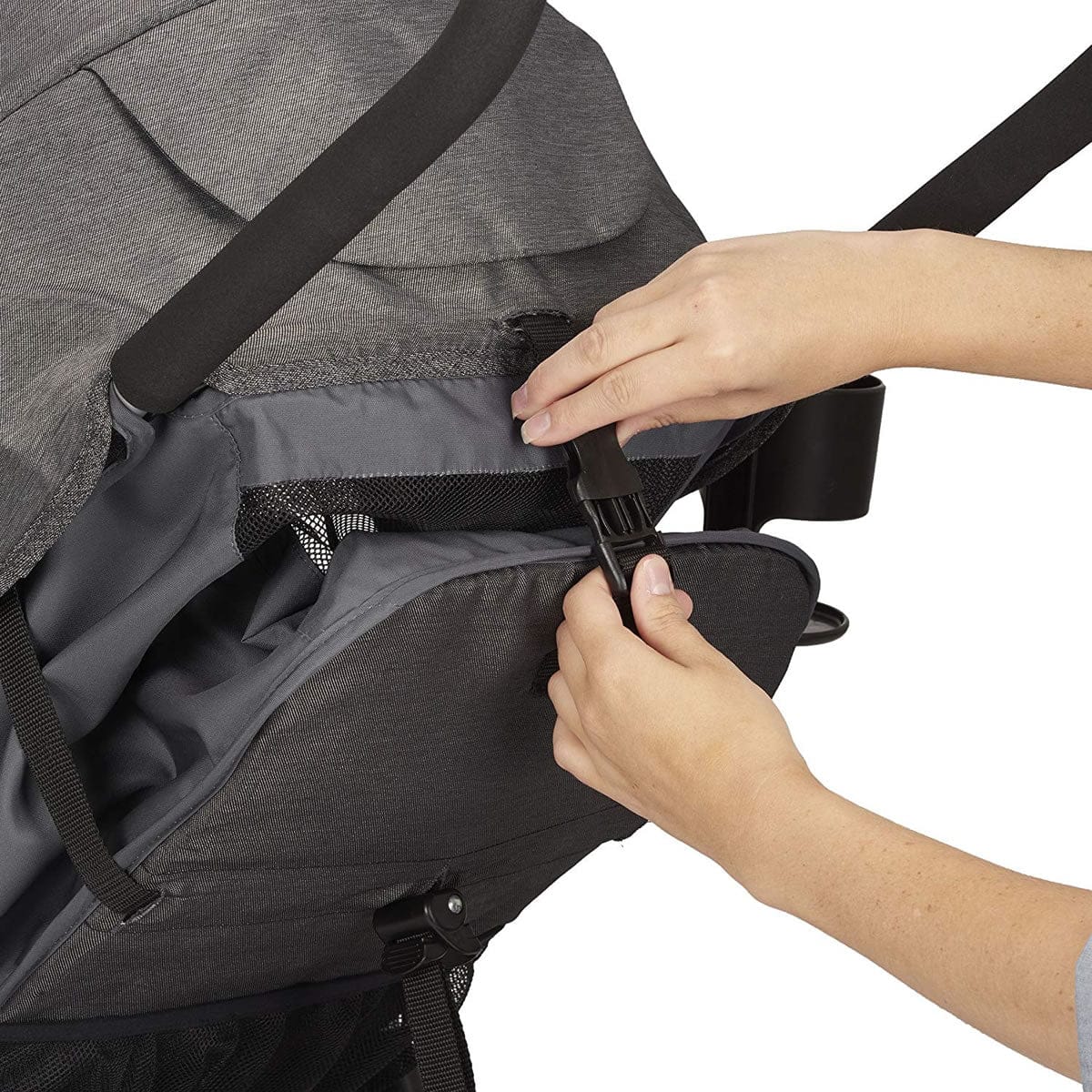 Evenflo Sibby Travel System with LiteMax 35 Infant Car Seat - Highline Gray - 56232216