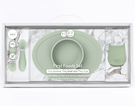 EZPZ First Foods Set - Sage