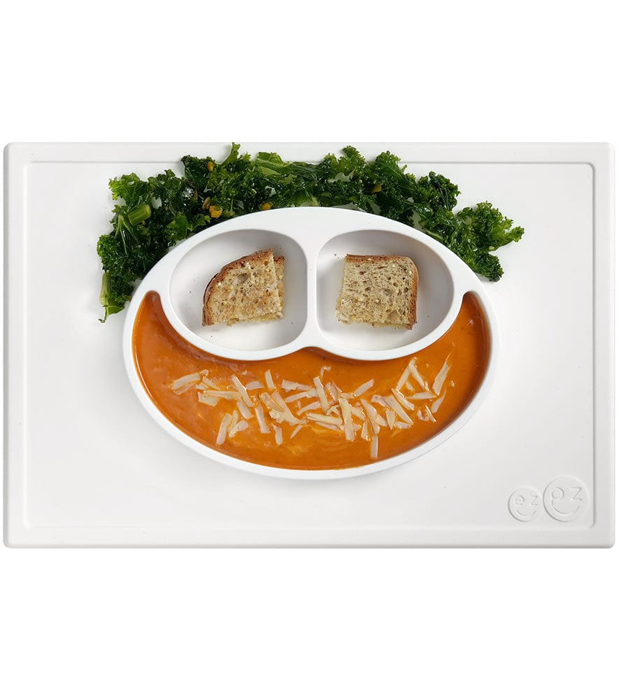 EZPZ Happy Mat Placemat & Plate - Cream - PKHMC001