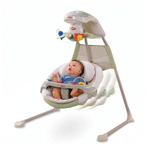 Fisher-Price Natures Touch Baby Papasan Cradle Swing - G2609