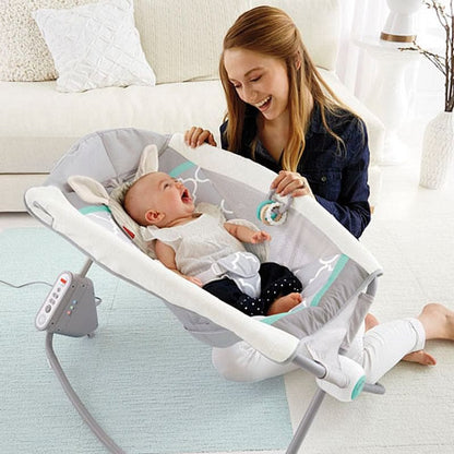 Fisher-Price Deluxe Newborn Auto Rock 'n Play Sleeper - Safari Dreams - CHN22